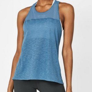 Sweaty Betty Breeze Running Tank, "Stellar Blue", Size Small
